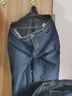真維斯（Jeanswest）加絨牛仔褲男士秋冬款加厚保暖直筒寬松外穿休閑加棉冬季長褲子男 563深藍(lán)色加絨 40 碼 曬單實(shí)拍圖