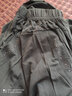 歐妤冰絲休閑褲女夏季女裝新款韓版寬松高腰哈倫褲九分褲女士直筒褲子 墨綠色 4XL 建議120-135斤 曬單實(shí)拍圖
