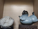 宇軒 創(chuàng)意官窯桌面擺件開片牧童陶瓷家居裝飾品盆景配件 官窯--唐馬 曬單實(shí)拍圖