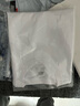 拇指白小衫插肩刺繡衛衣男女同款秋冬搖粒絨舒適保暖上衣 墨黑 XL  曬單實(shí)拍圖