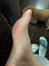 達芙妮休閑鞋厚底半拖鞋透氣板鞋舒適增高一腳蹬懶人鞋女鞋子4622303043 黑色 38  曬單實拍圖