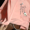 羽依香短袖t恤女2024夏季女裝新款韓版寬松休閑體恤女上衣打底衫 【粉色按照顏色發(fā)貨圖案隨機  2XL 建議125-135斤  曬單實(shí)拍圖