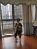 宇龍童話童裝男童套裝夏裝兒童帥氣運(yùn)動衣服小孩洋氣網(wǎng)紅夏季短袖潮裝 黑色X1金鷹（衣服褲子） 薄款 130 碼建議身高1.2米左右 曬單實拍圖