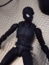萬代（BANDAI） SHF 漫威超級(jí)英雄1 手辦模型玩具 15cm SHF 蜘蛛俠黑色戰(zhàn)衣 曬單實(shí)拍圖