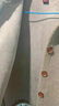 俞兆林（YUZHAOLIN）老年人衣服媽媽裝羊羔絨棉襖奶奶裝中長(cháng)款加厚顆粒絨保暖棉服外套 咖色 加絨 XL 建議90-105斤 曬單實(shí)拍圖