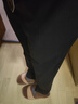 FULL MONTY強捻羊毛可機洗西褲男商務(wù)正裝男士寬松高腰褲子西裝褲 黑色20016 （四季款） 32 曬單實(shí)拍圖