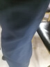 恒源祥春秋男褲中老年長褲男士條紋格子羊毛絨高腰寬松小西褲男爸爸免燙 深灰暗格6519 36(腰圍2尺8=93CM) 曬單實(shí)拍圖