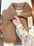 MAX MARA 女裝Manuela駱駝絨經(jīng)典系帶大衣1016141906 駝色 36 曬單實(shí)拍圖
