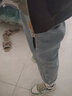 煋程牛仔褲男士春秋季潮流百搭褲子男寬松休閑大碼九分束腳褲運動(dòng)長(cháng)褲 藍灰色（春款） L (推薦體重110-120斤) 曬單實(shí)拍圖