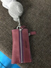 斐曼鑰匙包女拉鏈多功能鎖匙包韓國腰掛真皮汽車(chē)鑰匙包頭層牛皮鎖匙包 曬單實(shí)拍圖