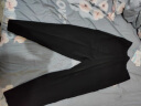 景琳九分西裤女裤子新款显瘦高腰工装小脚烟管休闲裤 黑色九分裤 4XL（165-180斤） 实拍图