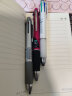 三菱（Uni）五合一多功能笔商务中油笔签字笔原子笔（四色圆珠笔+自动铅笔）粉红色笔杆 MSXE5-1000-05 实拍图