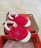 卡特兔学步鞋秋季男童网眼机能鞋 女宝宝婴儿软底包头鞋 XZ62红色11cm 实拍图