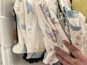 貝肽斯兒童家居服睡衣春秋棉質防涼居家睡衣套裝男女寶寶秋衣褲空調服 圣鹿花禮-中腰（夾棉款） 100 建議身高（cm） 曬單實拍圖