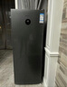 美菱168升立式冷凍速凍小型冰柜家用客廳分區抽屜風(fēng)冷無(wú)霜母嬰小冰箱 168L 168WEC 曬單實(shí)拍圖