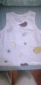 小素材婴儿背心新生幼儿宝宝儿童马甲护肚吊带纯棉夏季薄款男童女童春秋 星月云朵黄 80cm（12-18个月） 实拍图