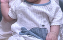 湯尼倍兒嬰兒短袖連體衣服夏季竹纖維男寶寶外出哈衣新生兒睡衣爬服 白色 66cm 曬單實拍圖