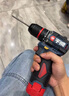 宇湃牌鋰電手電鉆無(wú)刷充電鉆50N家用電動(dòng)螺絲刀16V小鋼炮電鉆電動(dòng)工具 13mm鉆夾頭-2.0AH(雙電批頭套裝) 曬單實(shí)拍圖