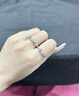中國(guó)黃金（CHINA GOLD）S925銀荊棘玫瑰情侶一對(duì)男女款戒指指環(huán)告白情人節(jié)生日禮物送女友 【今/次日達(dá)】荊棘玫瑰情侶戒指 曬單實(shí)拍圖