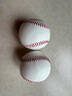 岑岑 壘球牛皮棒球真皮訓練棒球橡膠芯軟球比賽標準硬球 牛皮硬式棒球(2) 曬單實(shí)拍圖
