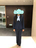 J-ME秋季職業(yè)裝女裝套裝襯衫小西裝正裝物業(yè)售樓酒金店銷(xiāo)售客服工作服 西裝+馬甲+襯衫+西褲 XL 曬單實(shí)拍圖