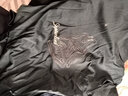 七匹狼短袖T恤男士夏季圓領休閑百搭繡花設計舒適男裝衣服上衣 116(深天藍) M 165/84A 曬單實拍圖