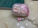 立體兔子粉色透明適用airpods2保護套蘋(píng)果耳機保護殼airpodspro二代無(wú)線(xiàn)藍牙ipod3代 兔子耳機套+掛件 蘋(píng)果Airpods pro/pro2代 曬單實(shí)拍圖