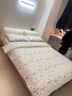 nest designs成人床品三件套春秋紗布被套枕套床笠新款家用床品床單被套 秋冬款軟棉被芯1.5m床200*230cm 曬單實(shí)拍圖