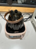 美的（Midea）电陶炉煮茶器 养生煮茶炉 家用电陶茶炉 办公室围炉煮茶 迷你电磁炉 低噪设计 八档火力 HW10W1-002 实拍图