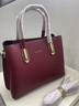 輕奢侈包包女款包品牌手提包2026年新款時(shí)尚大容量媽媽單肩斜挎包 酒紅色 曬單實(shí)拍圖