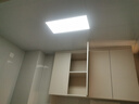 雷士（NVC）LED廚房燈廚衛(wèi)燈吸頂燈節(jié)能 嵌入式集成吊頂面板燈吸頂燈防潮防油 強(qiáng)推【霧銀】24瓦白光 曬單實(shí)拍圖