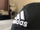 adidas Adidas阿迪达斯帽子男帽女帽 休闲运动网球帽保暖防风帽时尚帽潮流棒球帽鸭舌帽 黑色高尔夫帽子GL8898 实拍图