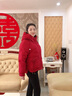 珂儷莎中年媽媽冬裝羽絨棉服2025新款加厚保暖棉襖中老年女裝棉衣服外套 XY8287-酒紅色【棉服】 加厚 L 【建議105-120斤】 曬單實(shí)拍圖