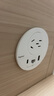 羅格朗（LEGRAND） 桌面插座五孔嵌入式桌洞插帶usb接線(xiàn)板多功能電腦網(wǎng)絡(luò )六類(lèi)插線(xiàn)板 五孔+USB插座2米線(xiàn)帶插頭黑 曬單實(shí)拍圖