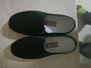 布瑞京老北京布鞋四季休閑千層底傳統男鞋中老年防滑軟底透氣爸爸鞋子男 黑色-B30002方口布鞋 41 曬單實(shí)拍圖