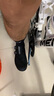 迪卡儂（DECATHLON）鎖鞋RCR騎行鞋公路車男女款自行車碳纖維硬底鞋 黑色 42 曬單實(shí)拍圖