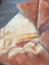 南极人（NanJiren） 拉舍尔毛毯被盖毯冬季加厚双层 婚庆超柔保暖单双人被子绒毯子 658油棕 150*200cm约5斤 实拍图