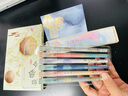 宮廷格格 故風(fēng)系列如夢令圓珠筆套裝禮盒中國風(fēng)復(fù)古筆學(xué)生用女學(xué)霸文具小清新少女心黑色水性筆按動簽字筆  千秋令6只中性筆筆+郁金香書簽 曬單實拍圖