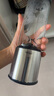 中科電（ZHONGKEDIAN）榨汁機榨汁杯迷你炸果汁杯隨行杯小型便攜式家用水果電動(dòng)多功能充電無(wú)線(xiàn)料理機榨汁攪拌可碎冰 輕奢灰【雙蓋/450ml/充電便攜】 曬單實(shí)拍圖