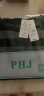 PHJ 短袖T恤女夏季新款韩版修身显瘦条纹半袖体桖衫中年女士圆领上衣 灰条纹 3XL 实拍图