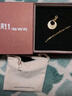周生生小金月項(xiàng)鏈 足金鏤空?qǐng)A形項(xiàng)鏈 93439N 計(jì)價(jià) 47厘米5.7克 曬單實(shí)拍圖