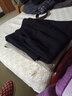 簡(jiǎn)言的夏冬加絨加厚哈倫褲女2025秋冬新款褲子高腰休閑褲女寬松女褲直筒長(cháng)褲 黑色+摩卡 春秋加厚[2件裝] 3XL  體重[120-135斤] 曬單實(shí)拍圖