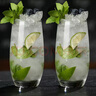 Crytaljulia 莫吉托mojito杯雞尾酒杯酒吧長(zhǎng)飲杯柯林杯果汁杯酒杯調(diào)酒玻璃杯 小號(hào)莫吉托375ml2只裝 曬單實(shí)拍圖