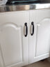 贝柚 不锈钢橱柜厨房灶台一体厨柜组合家用储物碗柜整体简易柜子 80cm平面(可选70cm) 实拍图