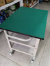 玲皓三層移動(dòng)工作臺手推車(chē)防靜電工作臺檢驗桌實(shí)驗維修桌車(chē)間可移動(dòng) 800*600*750 曬單實(shí)拍圖
