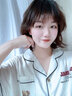 黛姿馨夏季情侶睡衣女夏天純棉男士短袖薄款春秋款家居服兩件套全棉寬松 YTF6877 M 女 曬單實(shí)拍圖