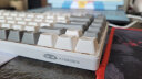 MageGeeMK-STAR 有线拼装便携键盘 舒适办公商务键盘 84键紧凑型混装键帽键盘 背光电脑键盘 灰白混搭红轴 实拍图