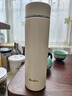 KOKUUN日本品牌保溫杯男士陶瓷涂層內(nèi)膽茶水分離泡茶杯個(gè)人專(zhuān)用便攜車(chē)載 白色 500ml 磨砂 曬單實(shí)拍圖