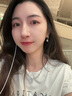 HEFANG何方珠寶微醺方糖耳環(huán)耳飾銀女士輕奢高級(jí)感七夕情人節(jié)禮物送女友 銀色 曬單實(shí)拍圖