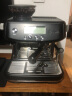 铂富（Breville）BES878 半自动意式咖啡机 家用 咖啡粉制作 多功能咖啡机 松露黑 Black Truffle 实拍图
